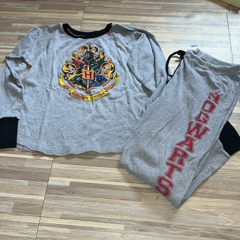 Harry Potter thermal pajama set